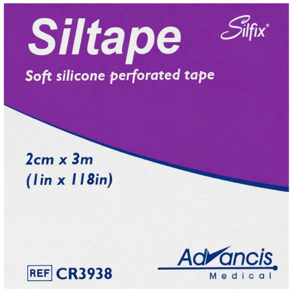 Advancis Medical Uk Siltape Soft Silikon Bant 2 cm x 3 m - Tekli